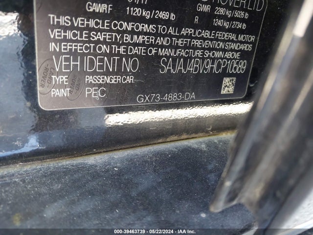 2017 JAGUAR XE SAJAJ4BV9HCP10589 Photo 8