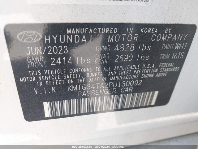 Genesis G70 2.0t Awd 2023 KMTG34TA2PU130092 Image 9