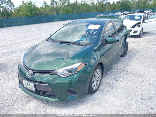 2T1BURHE5FC403665 Toyota COROLLA LE