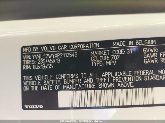 2023 VOLVO V60 CROSS COUNTRY YV4L12WYXP2112545 Photo 8
