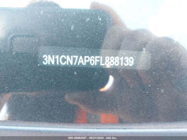 3N1CN7AP6FL888139 Nissan Versa 1.6 S/1.6 S+/1.6 Sl/1.6 Sv