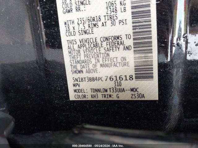 Nissan Rogue Sv Intelligent Awd 2023 5N1BT3BB4PC761618 Image 9