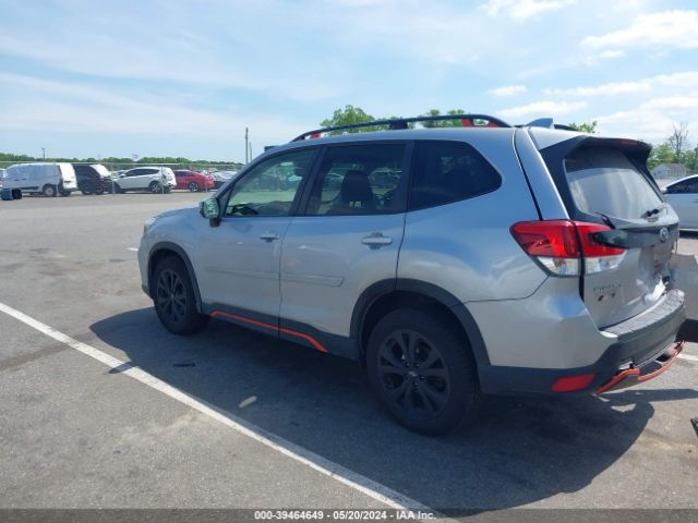 JF2SKAJCXKH433705 Subaru Forester Sport