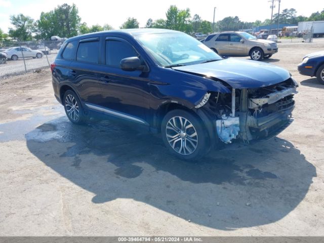 Aukcja sprzedaży 2018 Mitsubishi Outlander Es, vin: JA4AD2A33JZ054929, numer aukcji: 39464794