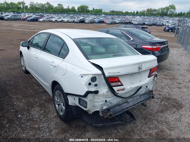 Honda Civic Lx 2014 19XFB2F52EE013902 Image 3