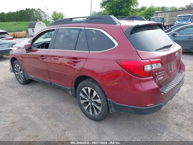 Subaru Outback 2.5i Limited 2016 4S4BSALC0G3230124 Image 3