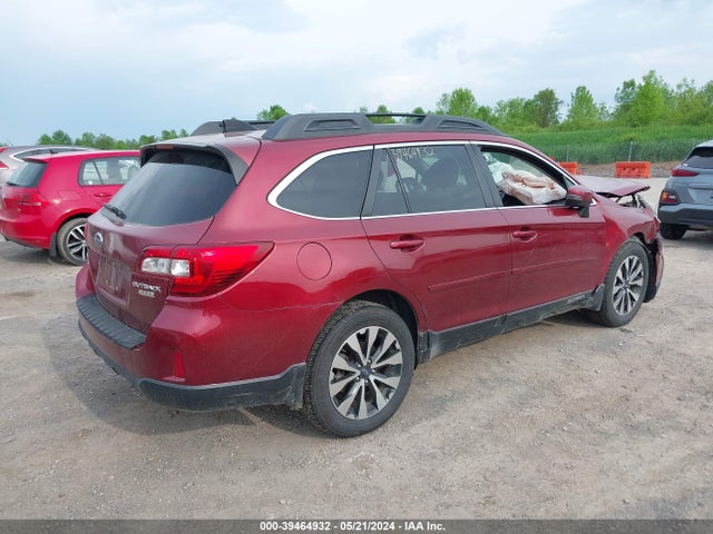Subaru Outback 2.5i Limited 2016 4S4BSALC0G3230124 Image 4
