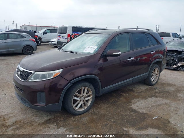 KIA Sorento Lx V6 2014 5XYKT4A78EG470913 Image 2