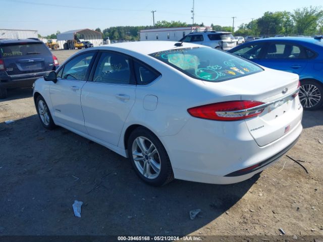 2018 FORD FUSION HYBRID 3FA6P0LU4JR229745 Photo 2