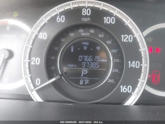 1HGCR2F81GA207059 Honda Accord Ex-l
