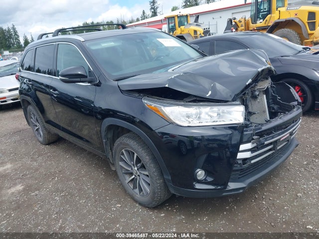 Toyota Highlander Xle 2018 5TDJZRFHXJS842564 главное изображение