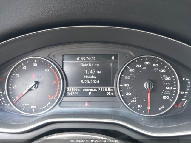 WAUGNAF4XHN015620 Audi A4 2.0t Premium