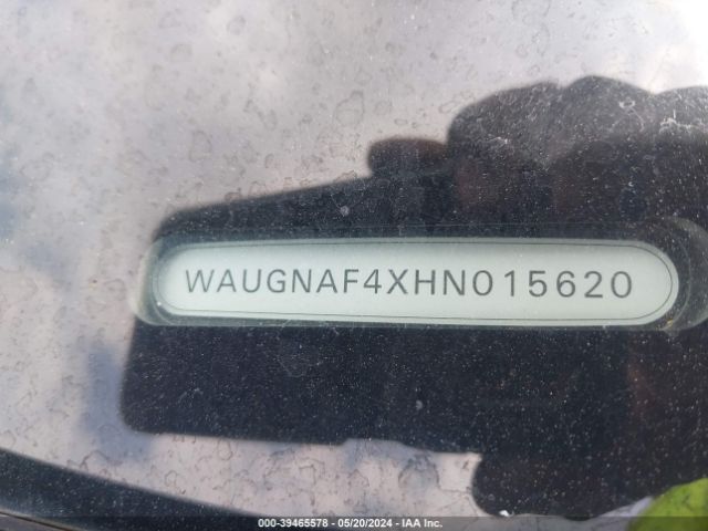 WAUGNAF4XHN015620 Audi A4 2.0t Premium