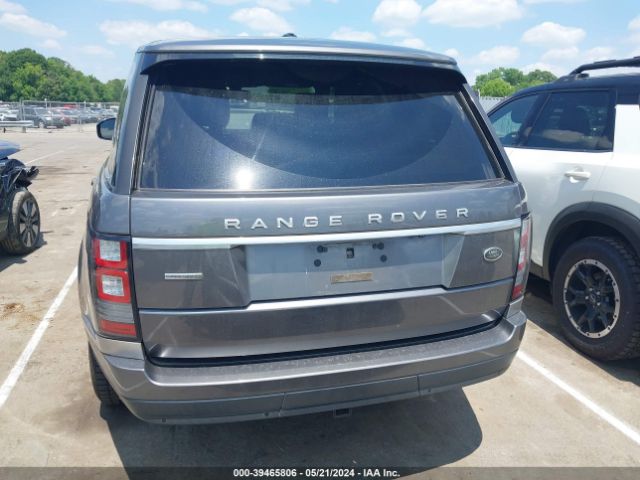 SALGS2TF6FA242209 Land Rover Range Rover 5.0l V8 Supercharged
