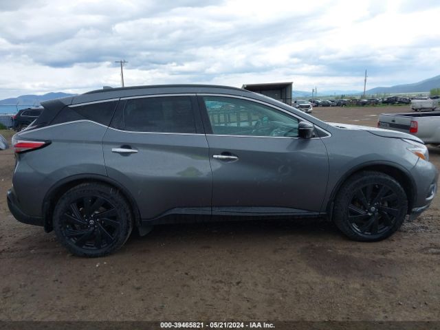5N1AZ2MH5JN141605 Nissan MURANO SL