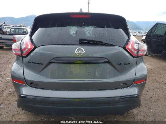 5N1AZ2MH5JN141605 Nissan MURANO SL
