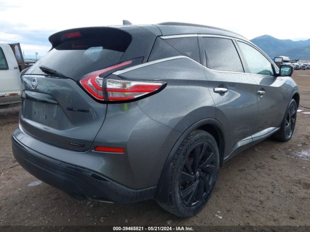 5N1AZ2MH5JN141605 Nissan MURANO SL
