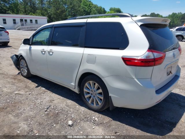 5TDYK3DC8FS574175 Toyota Sienna Limited Premium 7 Passenger