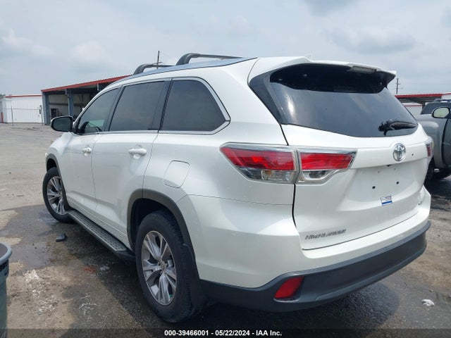 Toyota Highlander Xle V6 2015 5TDKKRFH4FS102864 Image 3