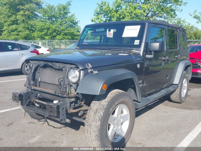 1C4BJWDG4HL754478 Jeep Wrangler Unlimited Sport 4x4