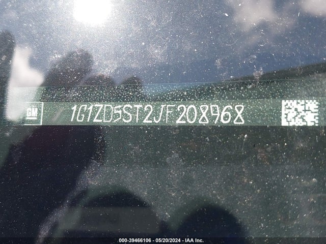Chevrolet MALIBU LT 2018 1G1ZD5ST2JF208968 Image 17