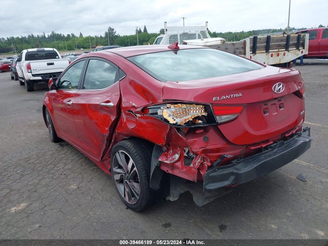 Hyundai Elantra Limited 2015 KMHDH4AE0FU253912 Image 3