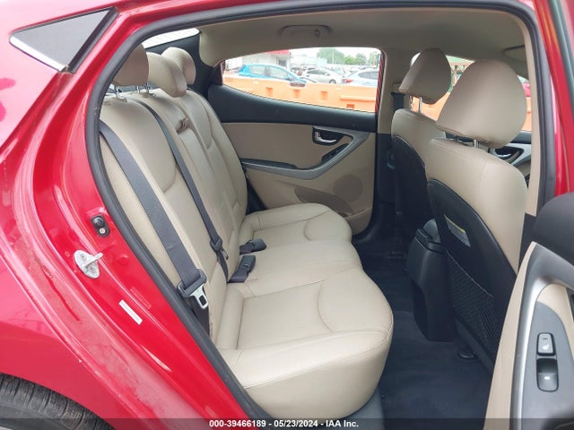 Hyundai Elantra Limited 2015 KMHDH4AE0FU253912 Image 8