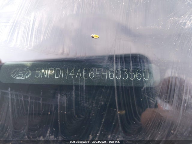 Hyundai ELANTRA SE 2015 5NPDH4AE6FH603560 Image 9