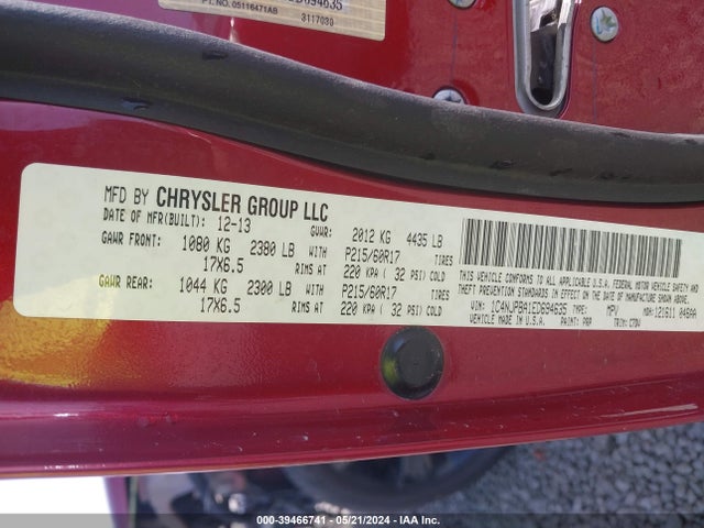 Jeep Patriot Altitude 2014 1C4NJPBA1ED694635 Image 9