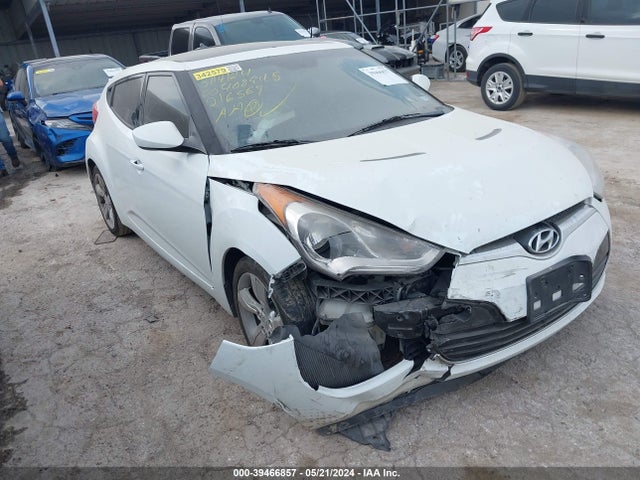 Hyundai Veloster Base W/gray 2014 KMHTC6ADXEU216569 Image 6