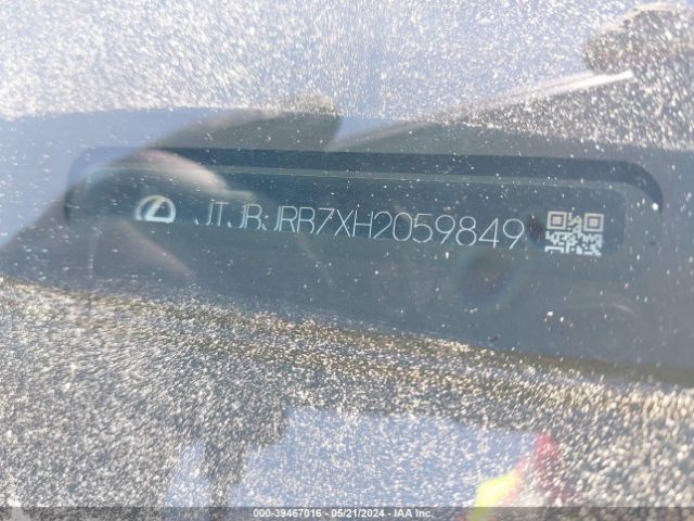 JTJBJRBZXH2059849 Lexus NX 300H