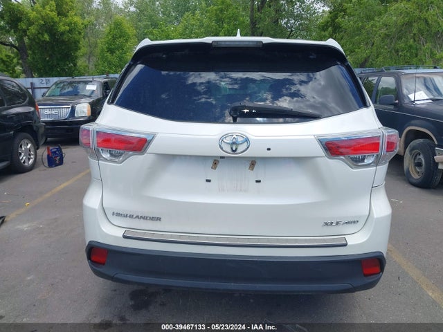 Toyota Highlander Xle V6 2016 5TDJKRFH3GS347734 Image 16
