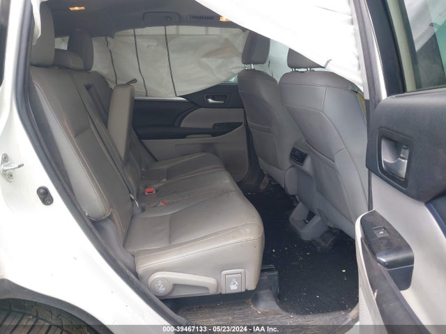 Toyota Highlander Xle V6 2016 5TDJKRFH3GS347734 Image 8