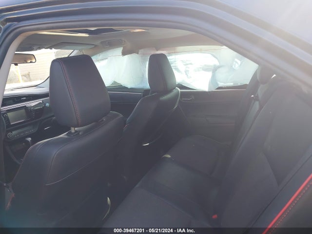Toyota Corolla S W/special Edition Pkg 2016 2T1BURHE4GC568298 Image 8