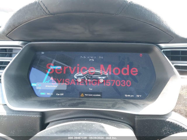 Tesla Model S 60/70/75/85 2016 5YJSA1E11GF157030 Image 7