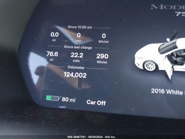 Tesla Model S 60/70/75/85 2016 5YJSA1E11GF160042 Image 17