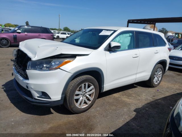 5TDZKRFH7GS183245 Toyota Highlander Le V6