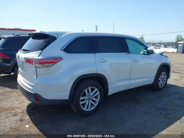 5TDZKRFH7GS183245 Toyota Highlander Le V6