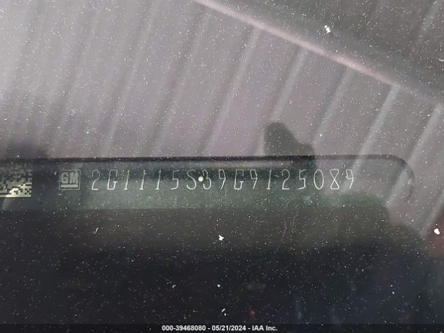 2G1115S39G9125089 Chevrolet Impala 2lt