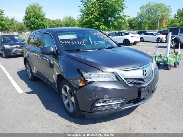 Auction sale of the 2014 Acura Mdx, vin: 5FRYD4H27EB041463, lot number: 39468203