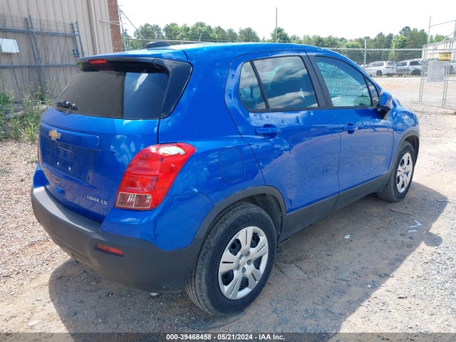 Chevrolet Trax 1ls 2016 KL7CJKSB3GB673803 Image 4