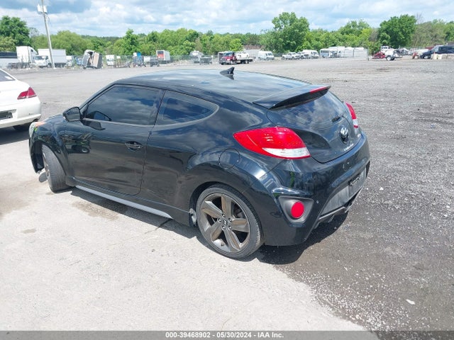 Hyundai Veloster Turbo W/black 2014 KMHTC6AE3EU201033 Image 3
