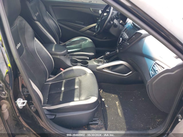 Hyundai Veloster Turbo W/black 2014 KMHTC6AE3EU201033 Image 5