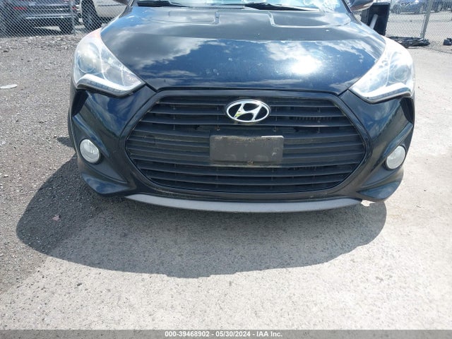 Hyundai Veloster Turbo W/black 2014 KMHTC6AE3EU201033 Image 6