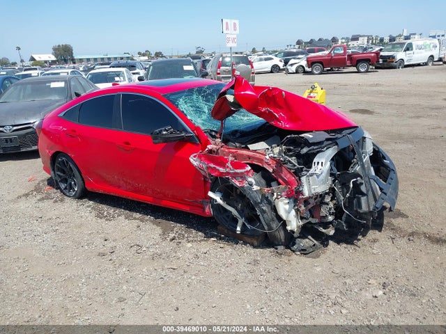 Honda CIVIC EX 2018 2HGFC2F7XJH551147 Image 1