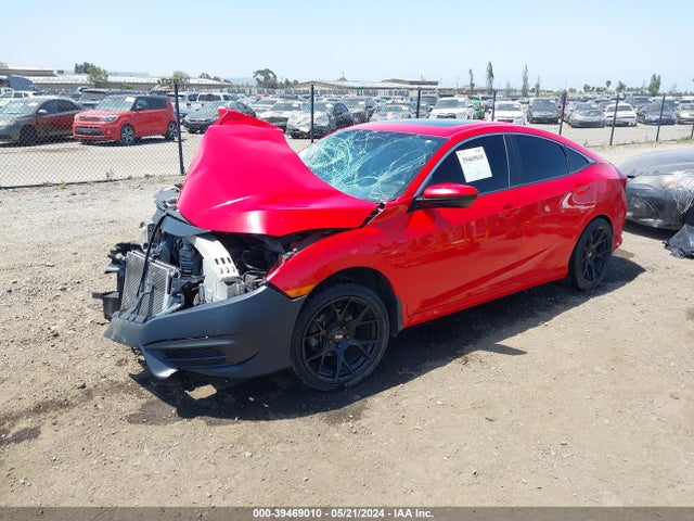 Honda CIVIC EX 2018 2HGFC2F7XJH551147 Image 2