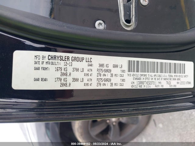 RAM 1500 Express 2014 1C6RR6FTXES237311 Image 9