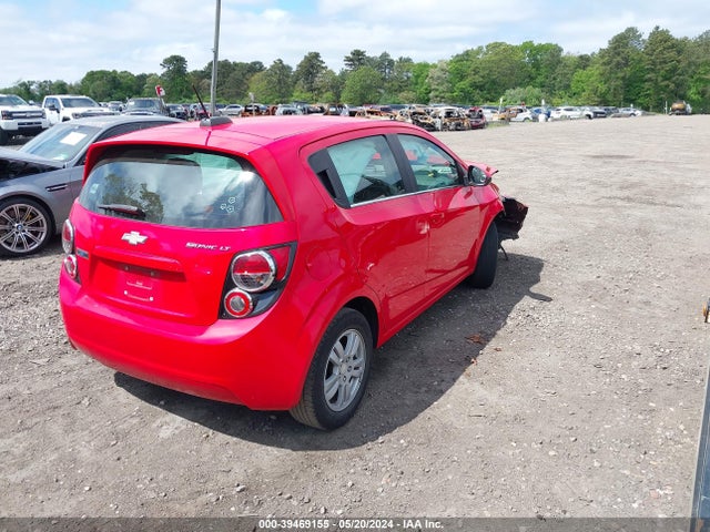 Chevrolet Sonic Lt Auto 2015 1G1JC6SH6F4100342 Image 4