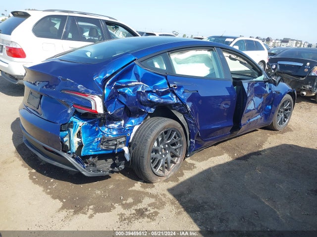 Tesla Model 3 Rear-wheel Drive 2024 5YJ3E1EA9RF725634 Image 4
