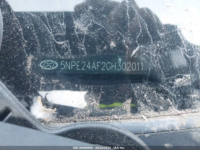 Hyundai SONATA SE 2016 5NPE24AF2GH302011 Image 9